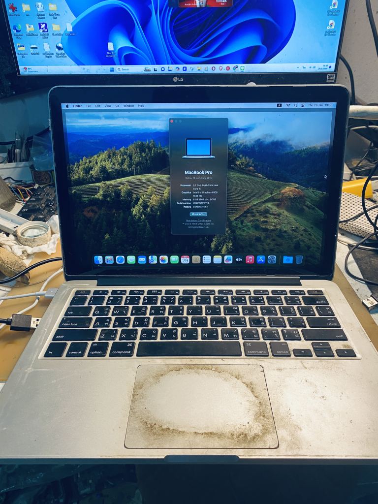 ลง MacOS ข้ามรุ่น เสร็จในวันเดียว ร้านซ่อมคอมขอนแก่น